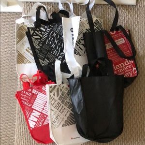 BRAND NEW Lot of 7 lululemon tote bags